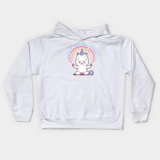 Unicorn Yoga Kids Hoodie